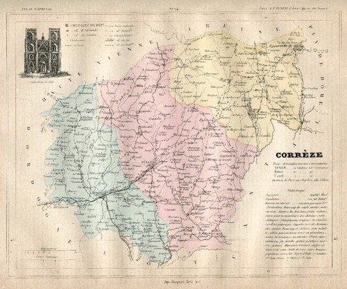 Mappa originale antica 1877