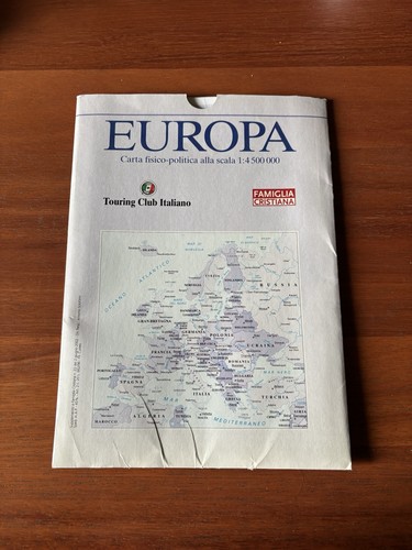 Mappa europa 2002 - europa, touring