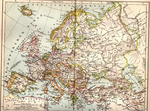 1899 antica mappa - 1899,