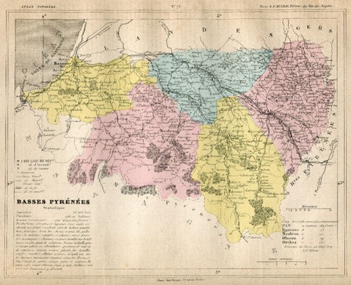 Mappa originale antica 1877