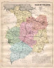 Mappa originale 1877 antica