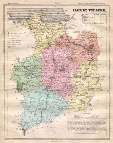 Mappa originale 1877 - , antica