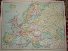 Mappa Grande 1920 ~ Europa