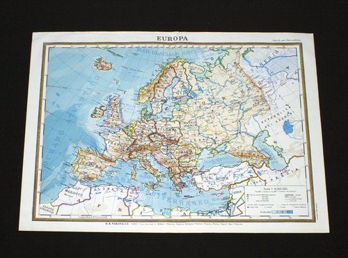 Europa paravia manifesto - g.b.,