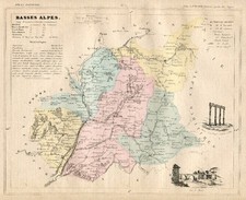 Mappa originale antica 1877