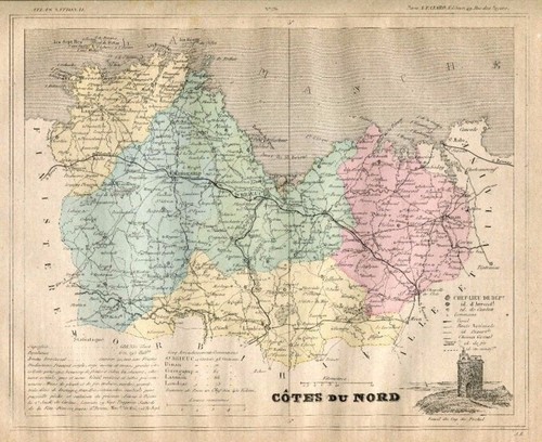 Antica mappa originale