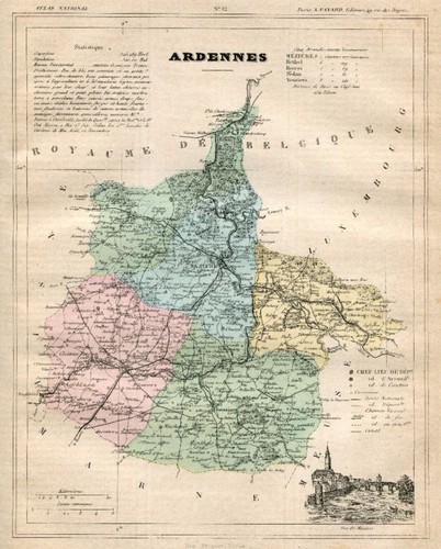 Antica mappa originale