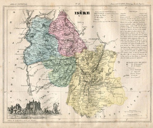 Antica mappa originale