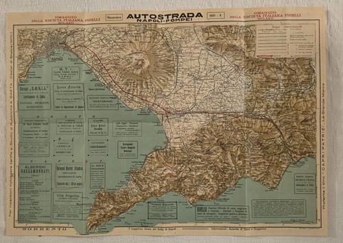Mappa stradale turistica - mappa, e