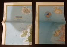 Mappe (fisica;politica) Europa