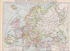 Mappa Politica Dell'Europa
