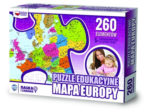 Europa mappa politica puzzle - mappa, politica.